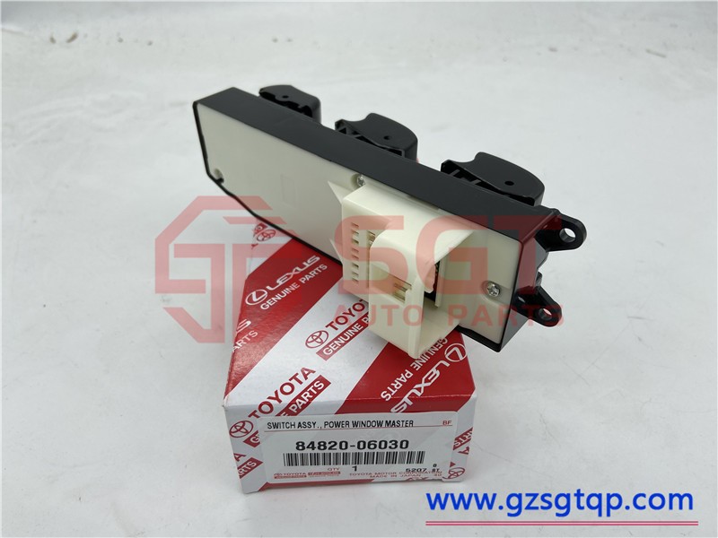 8482006030/TOYOTA/升降器总开关/84820-06030/MASTER SWITCH ASSY, POWER WINDOW ...